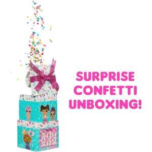 l.o.l. surprise! confetti pop birthday sisters with collectible doll3
