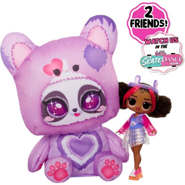 lol surprise tweens costume surprise hoops cutie fashion doll with inflatable purple panda pet3