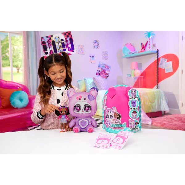 lol surprise tweens costume surprise hoops cutie fashion doll with inflatable purple panda pet7