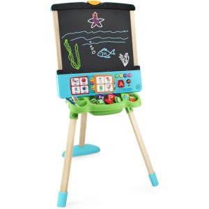 leapfrog interactive learning easel with magnetic chalkboard and whiteboard8