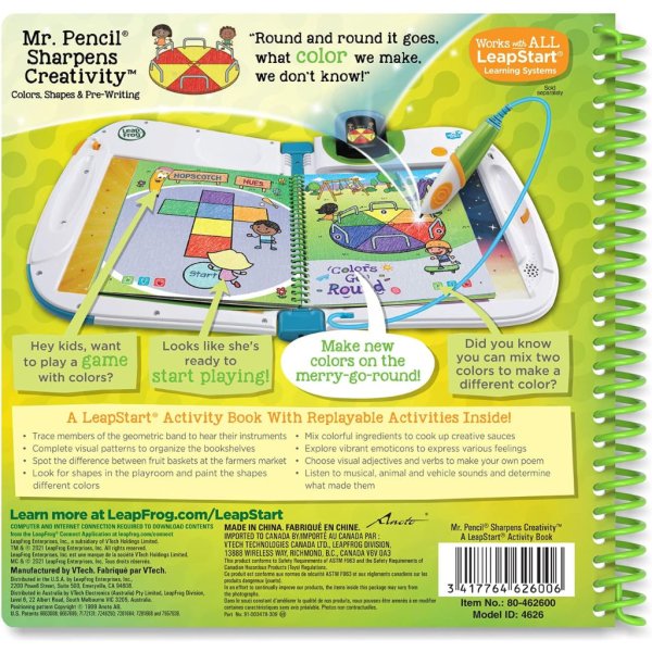 leapfrog leapstart mr. pencil sharpens creativity6