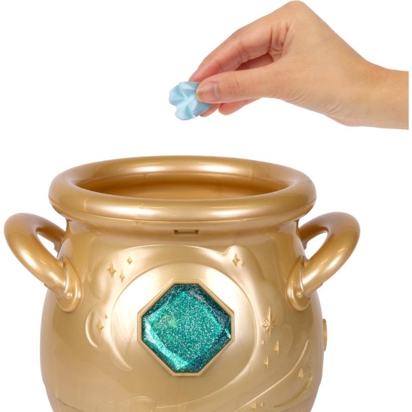 magic mixies magical real misting gold cauldron with 8 inch plush toy.7