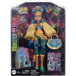 monster high monster fest doll, cleo de nile with glam outfit & festival themed (1)