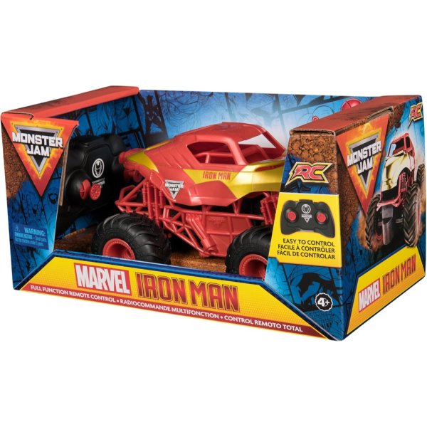 monster jam, marvel iron man rc monster truck (5)