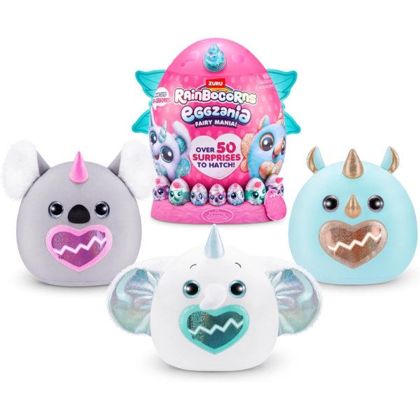 rainbocorns eggzania fairy mania (koala) by zuru, plush toy8