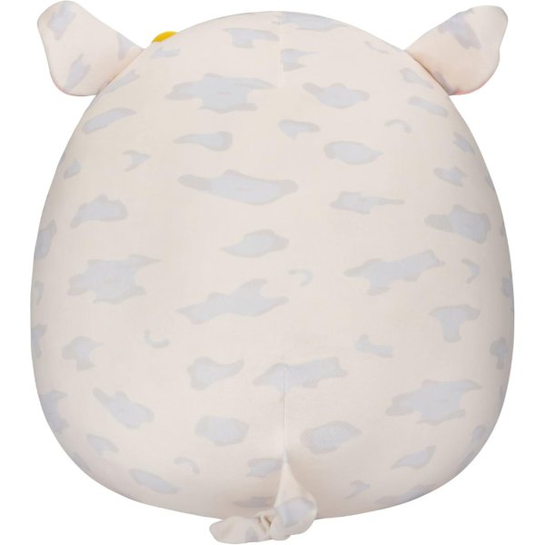 squishmallows 16 inch rosie spotted pig with yellow flower crown1