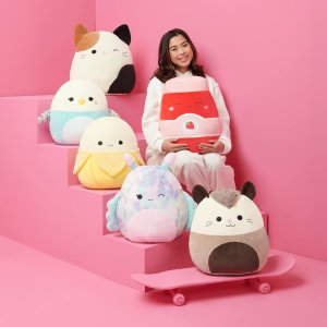 squishmallows hello kitty with red glasses 14 inch plush7
