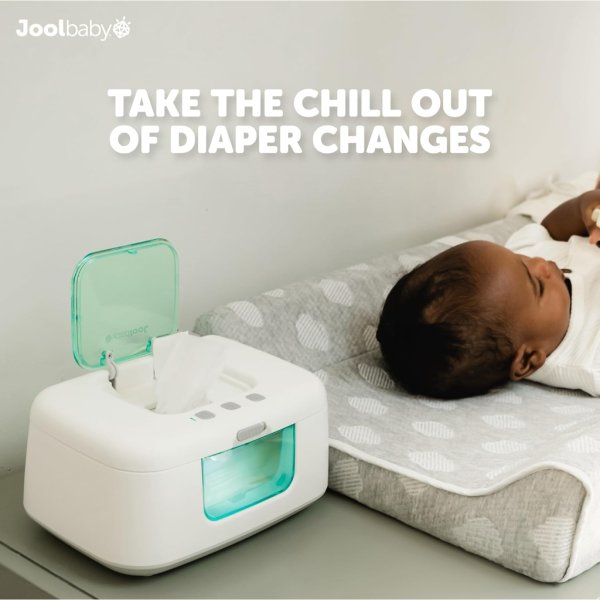 tinybums baby wipe warmer & dispenser with led changing light & on:off switch6