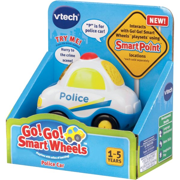 vtech go! go! smart wheels police car6
