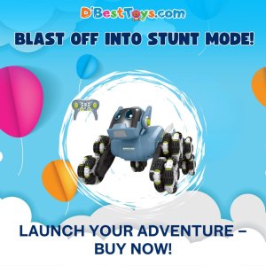 Lunar Pioneer 8-Wheel Stunt R/C