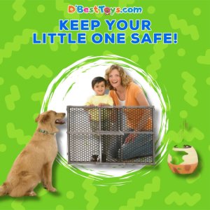 Safety 1st Vintage Grey Wood Doorway Gate - Gray