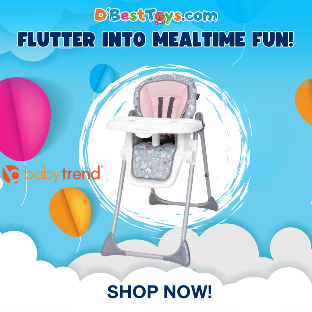 Sit Right High Chair - Flutterbye