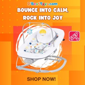 Smart Steps My First Rocker 2 Bouncer - Orbits White