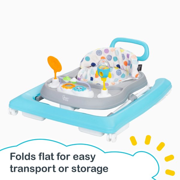 smart steps trend plus 2 in 1 walker w: deluxe toys orbits white1