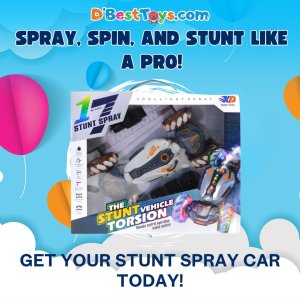 Stunt Spray R/C Car