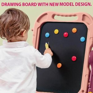 talented painter double faced drawing board pink (4)