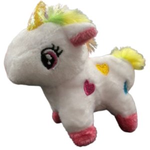 Unicorn Stuffed Keychain (Asst Colors)