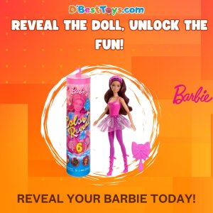 Barbie Color Reveal Doll & Accessories, Ballerina Series