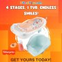 Fisher-Price Baby to Toddler Bath 4-in-1 Sling ‘n Seat Tub with Removable Infant Support and 2 Toys, Summer Blossoms