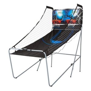 MD Sports 2-Player Arcade Basketball Game (Black/Blue)