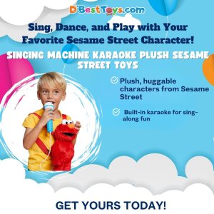 Singing Machine Karaoke Plush Sesame Street Toys