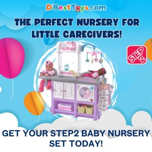 Step2 Love & Care Deluxe Baby Doll Nursery Playset