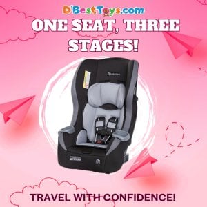 Baby Trend Trooper™ 3-in-1 Convertible Car Seat - Dash Black