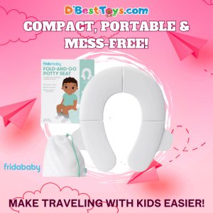 Frida Baby Fold-and-Go Potty Seat for Toilet