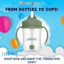 Dr. Brown's 8 fl oz Baby First Straw Cup- Green