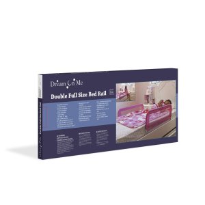 Lightweight Mesh Security Adjustable Bed Rail with Breathable Mesh Fabric in White - 33'L X 14"W X 23" H