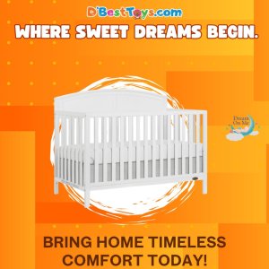 DOM  Storybrooke Convertible Crib - White