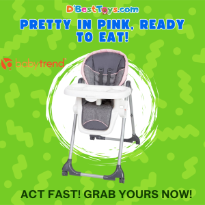 Dine Time 3-in-1 High Chair - Starlight Pink