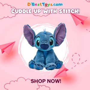 Disney Store Official Stitch Medium Soft Toy