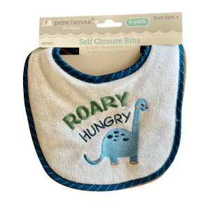 Petite L'amour 4 Pack BabyBoy Bibs