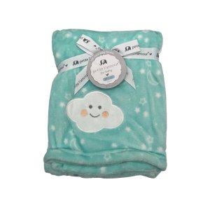 Petite L'amour Cloud Flannel Blanket