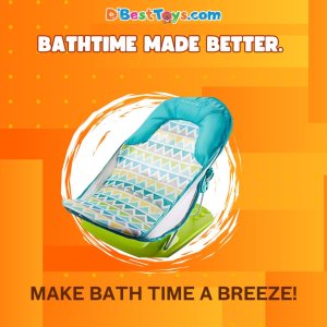 Summer Deluxe Baby Bather (Triangle Stripes)