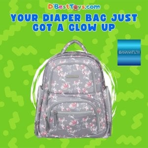 Bananafish Studio Floral Backpack Diaper Bag