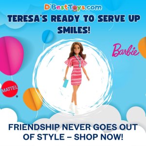 Barbie And Teresa Recipe For Friendship Teresa Fashion Doll in Signature Outfit With Accessories