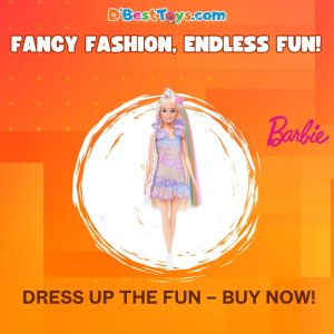 Barbie Fun & Fancy Doll & Accessories, Blonde Fashion Doll