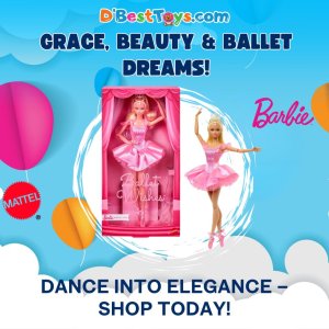 Barbie Signature Ballet Wishes Doll, Collectible Fashion Doll