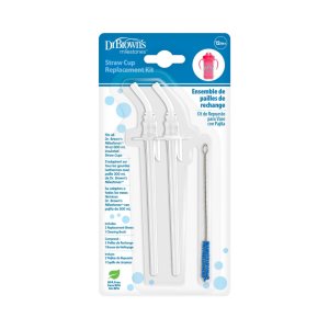 Dr.Brown's Insulated Straw Cup Replacement Kit, 2Pack