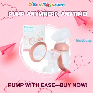 Frida Mom 2-in-1 Manual Breast Pump