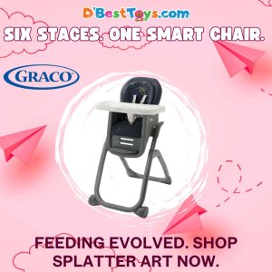 Graco DuoDiner DLX 6-in-1 Highchair Splatter Art