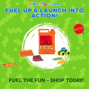 Hot Wheels Monster Trucks Refueling and Starting Track for Gas