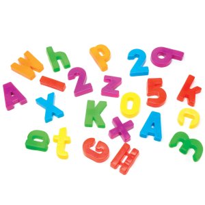 Magnetic Alphabet & Numbers