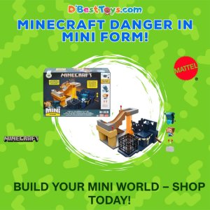 Mattel Minecraft Mini Mode Playset, Rise of the Warden Set
