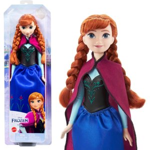Disney Princess Dolls, Anna Posable Fashion Doll with Signature Clothing and Accessories