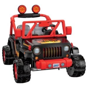 Red Jeep Wrangler Ride on