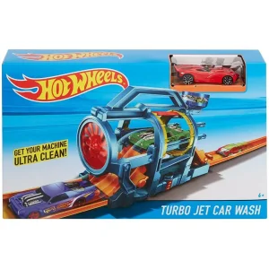 Hot Wheels Turbo Jet CAR WASH Play Set