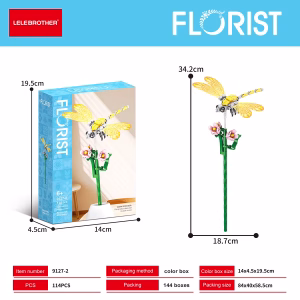 Florist Building Blocks- Bellflower Dragonfly